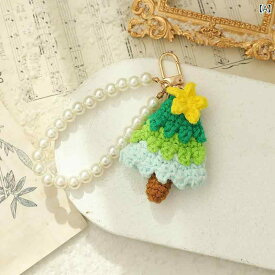 クリスマスツリー クリスマス 飾り付け 編みぐるみ ドア掛け ベル 飾り 手作り 25cm クリスマスリース 花輪 玄関 ドア装飾