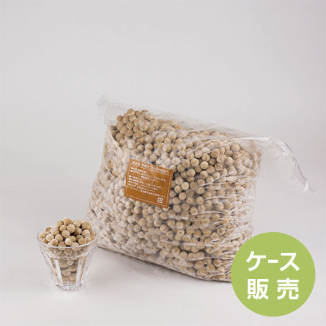 送料無料 一味違う手作りの食感 大粒冷凍生ブラックタピオカ 1ケース 3kg×4袋入 日本産 直送商品