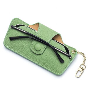 メガネケース 本革 牛革 ソフト マグネットボタン ストラップ付き めがねケース 眼鏡ケース サングラス メンズ レディース 大人 老眼鏡 眼鏡 ケース メガネ めがね ストラップ メガネ入れ 眼