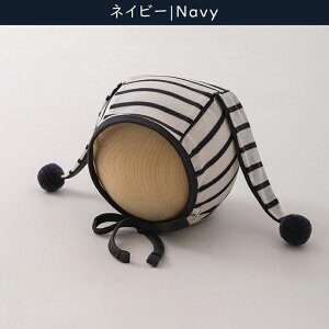 ベビー 帽子 うさぎ うさ耳 耳付き ベビー帽子 ボンネット 男の子 女の子 新生児 赤ちゃん 春秋 春 秋 軽量 綿100 コットン ボーダー バニー かわいい おしゃれ 紐付き 耳当て 耳保護 ベビー服