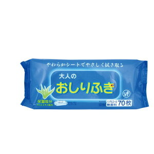 協和紙工 大人のおしりふき 1袋(70枚入)  4969757119099