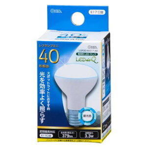 OHM �I�[���d�@�@LED�d�� ���t�����v�~�j�`�i40�`����/379lm/�����F/E17/�z���p140°/���`���Ή��j LDR3D-W-E17 A9