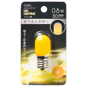 OHM �I�[���d�@�@LED�i�c�����i�����p/0.8W/30lm/���F/T20/E17�j LDT1Y-H-E17 13