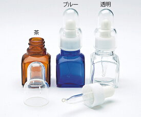 堀内製作所　スポイト薬瓶（オーバーキャップ付き）　9mL　透明 　G-04　4560241649056