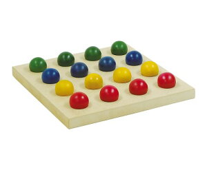 ボールペグボード 300×300×24mm NM-28 リハビリ用品 4560129907049