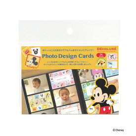 ナカバヤシ　デコルーレ　デザインカード　ミッキー＆フレンズ　PTCL-D101-1