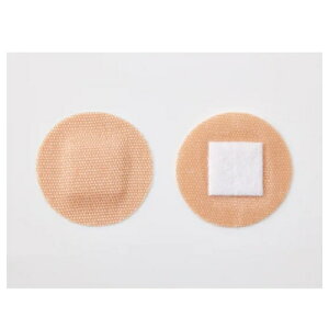 ハクゾウメディカル 指先にフィットする形状です エレバンフィンガーティップ φ22mm(パット10×10mm)滅菌 100枚入 3087722 止血絆創膏 衛生用品 救急用品