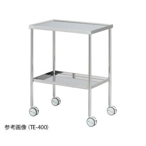 ナビス(アズワン) ステンレスワゴン 手摺無し 400×300×800mm  TE-400 4589638403651