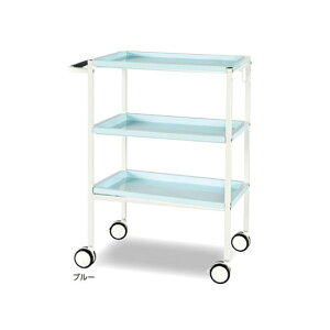 アール・エフ・ヤマカワ スチールワゴン ブルー 650×400×800mm RFWG-STBL 4510391507874