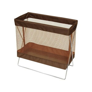 サキ サイドワゴン・メッシュ ブラウン 430×200×330mm  R-350 4990630350094