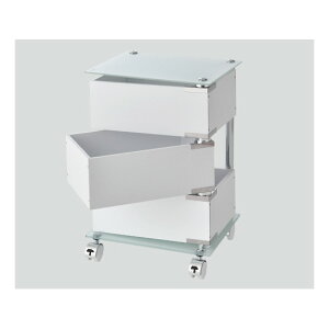 回転式保管ワゴン ボックスタイプ 380×315×580 FLF007-3LG 4573296411028