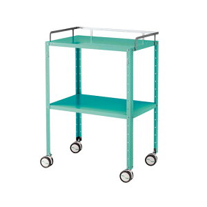 ナビス(アズワン) カラフルステンワゴン(フック付き) ラージ グリーン  CSWL-2GF 4589638293993