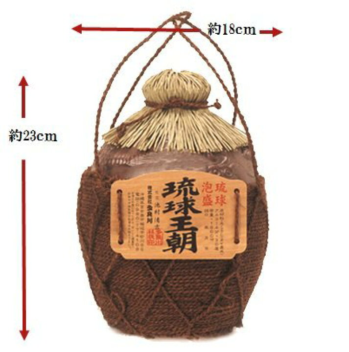 楽天市場】＜ご贈答に＞泡盛 琉球王朝 一升壺（30度）1800ml多良川 