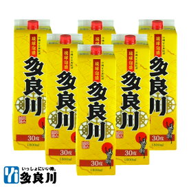 【お得なケース割引】＜送料弊社負担＞ 泡盛 多良川 紙パック 1800ml （30度）× 6本セット 【沖縄 宮古島 たらがわ taragawa】 | 地酒 酒 お酒 沖縄 蒸留酒 晩酌 家飲み 宅飲み お父さん 父の日