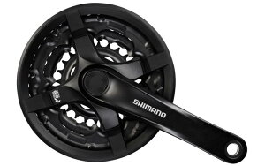 V}m(SHIMANO) tg`F[zC[(MTB) FC-TY501-L 42×34×24T 170mm 8S/7S/6S `F[K[ht ubN EΉBB lp 122.5mm(D-NL) EFCTY501C244CLB TOURNEY(^[j[)