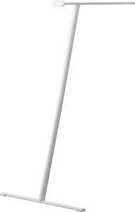 山崎実業(Yamazaki) スリムコートハンガー フレーム ホワイト 約W38.5×D47×H162cm フレーム frame 立て掛けるだけ 衣類スチーマー掛けにも便利 6145