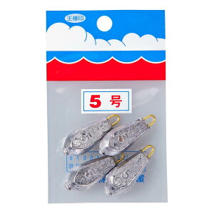 第一精工 釣り用オモリ パック 六角型 5号 23055 シルバー