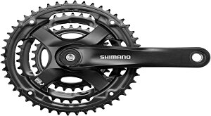 シマノ(SHIMANO) クランクセット FC-TY501 ブラック 48X38X28T 175mm 8S/7S/6S ・対応BB 四角軸 122.5mm(D-NL) EFCTY501E888XLB