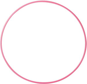 ササキ(SASAKI) 新体操 手具 スタンダ-ドフープ ピンク 径70cm M13