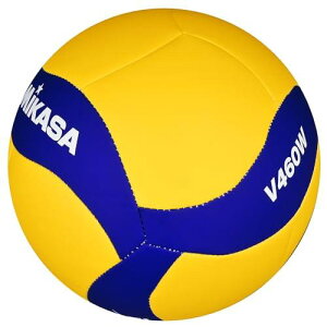 ミカサ(MIKASA) バレーボール レクリエーション レジャー用 4号 V460W (中学生・ママさん) イエ ロー/ブルー 推奨内圧0.200-0.250(kgf/?)