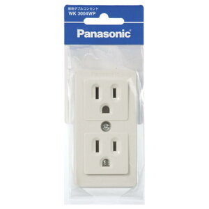 �p�i�\�j�b�N(Panasonic) �ڒn�_�u���R���Z���g ����[�q�t 125V /P WK3004WP