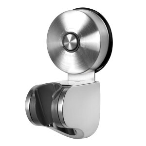 JOMOLA シャワーフック吸盤 シャワーヘッド 4つの角度調整可能 お風呂防水 シャワーホルダー 錆び付かない吸盤シャワーホルダー 穴開けない、傷つけない 強力粘着タイプ ステンレス鋼製シャ