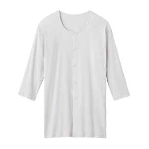 GUNZE(�O���[) ��씧�� �y������ƕ֗��Ȏv�����݌v�z �炭�炭���� �O�J�� �傫�߃{�^�� ���� 7���� �R�ۖh�L �ێ� ��100% HWB218