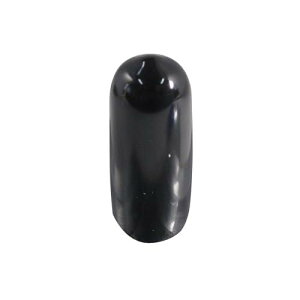 ダイドーハント (DAIDOHANT) エンド ねじキャップ 黒 M8・W5/16 / 全ネジ用 (軟質塩化ビニー ル) (高さH) 25 x (厚みt)1.0mm (4個入) 10187048