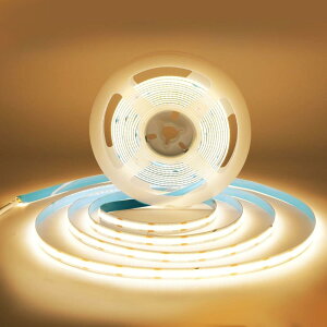DUOFU365 COB LEDe[vCg XgbvCg5M DC12V t 3000k 邳 iK tLVu ԐڏƖ Px 320LEDs/m h ʃe[v tȒP ؒf\ dF