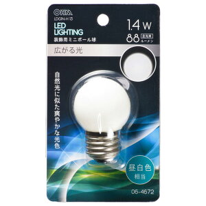I[d@ LED~j{[(p/1.4W/88lm/F/G40/E26) LDG1N-H 13