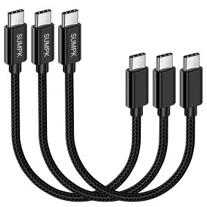 20 cm�̒Z��USB C����USB C�P�[�u��3�p�b�N�A�Z��C�^�}���[�d�P�[�u���̓T���X��Galaxy�ƌ݊���������?S 21/S 21+/S 20+Ultra Note 20�A��f4/3 XL