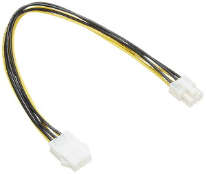 �ϊ����l PCI-E(6�s��)�d�������P�[�u�� (�I�X - ���X) 30cm PCIE6P/CA30