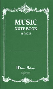 MUSIC NOTE BOOK y5m[g B5 8i