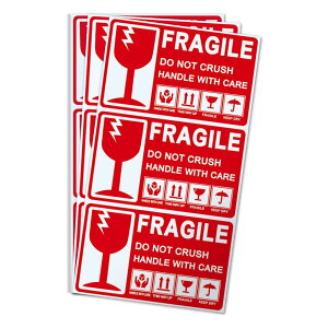 戵 W ׎DV[ x  XebJ[ 10x6cm (30 FRAGILEf)