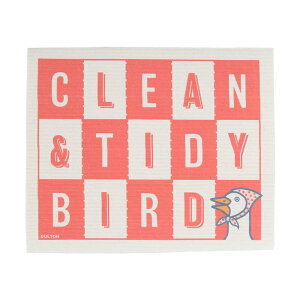 �_���g��(Dulton) �Z�����[�X �N���X CLEAN��TIDY BIRD L �J��Ԃ����񂮂�z����� �A�q���ɖ������ �I�����W �z�� ���؂�}�b�g 250×300mm RN-0540L/OR