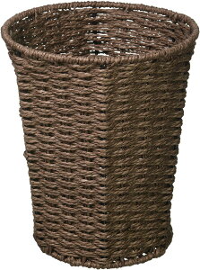 ���ǂ�Y��(Tidorisangyou) �t�^�Ȃ��S�~�� �u���E�� 19.5X19.5XH23.5cm �y�[�p�[�������� CH-505DBR