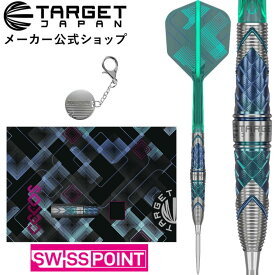 【超ポイントバック祭開催中】TARGET KAZE Series CEROS ＜01＞ 90% 21g/23g/25g SWISS POINT STEEL TIP DARTS（TARGET カゼシリーズ セロス スイスポイント スティールチップ タングステン ダーツ バレル 矢 高級バレル)