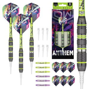 yubNtCf[P10{×10%ItzDW Anthem Stainless 2BA Soft Tip Darts (fB[_u[ AZ XeX \tg`bv _[c  S)