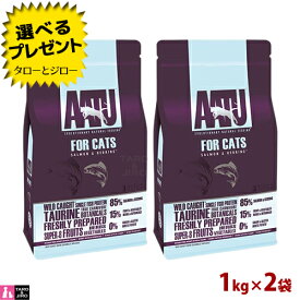 アートゥー フォーキャット サーモン 1kg×2袋 成猫用 ドライフード