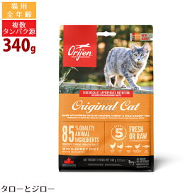 【リニューアル】オリジン オリジナル キャット (旧 キャット＆キトゥン) 340g プレミアム キャット フード