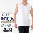 【一部予約】綿100％サーフインナー メンズ ノースリーブ Vネック V首 インナー 綿100％ 無地 ベーシック M L LL 3L 全6色