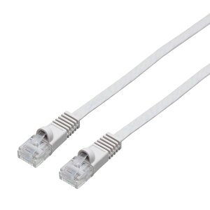 LAN�P�[�u�� CAT6 20m �X�g���[�g �t���b�g�P�[�u�� �J�e�S���[6 �����P�[�u�� �ߐ܂�h�~ �X�����R�l�N�^ 1�N�ۏ� TARO'S ���C�g�O���[ CBC6-F200-LG