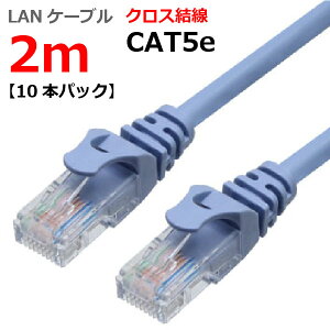 LANP[u CAT5e 2m NX JeS[5e P[u ߐ܂h~ XRlN^ 1Nۏ TARO'S Cgu[ CBC5EX-020-BL 10{pbN