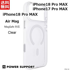 �s���K�i�tiPhone18 Pro MAX / iPhone17 Pro MAX MagSafe�Ή� �P�[�X �N���A �p���[�T�|�[�g Air Jacket Mag for iPhone 2025/2026 6.9inch (3��jPPAC-81 ���������i2026/9/18�����j