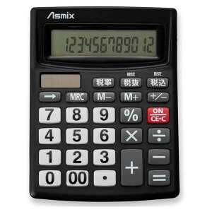 rWlXd 12 ubN J[d VőΉ ŌvZ rWlX ƌv 傫 ₷ ǂ݂₷ 킢 AXJ Asmix C1256BK 