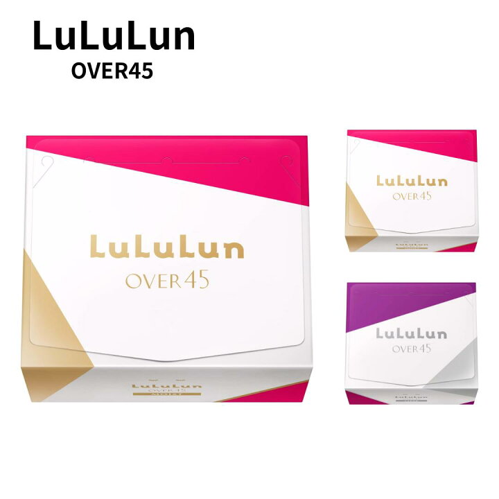 楽天市場】LuLuLun ルルルン OVER45 カメリアピンク / アイリスブルー 