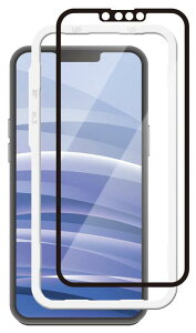 【Corallo】 iPhone13Pro Max 対応 ガラスフィルム 9H 強化ガラス 指紋 気泡 防止 ガラス 保護 フィルム 透明 高透過率 保護フィルム 簡単 貼付ガイド付 ガラス保護フィルム [ iPhone13 ProMax iPhone