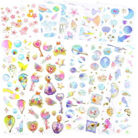 moin moin シール ステッカー ぷっくり 3D きらきら 箔押し 2309sl261