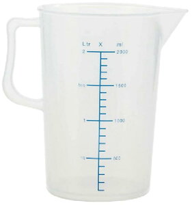 三能ジャパン食品器具 計量カップ 目盛りブルー 2000ml SN4704