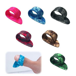 ギターピック【6個】指 ピックプロテクター サムピック 人差し指ピック 初心者 フィンガーピック ギターフィンガーピック ギター用サムピック ピック アコギ ピック ピック アコギ 本製品